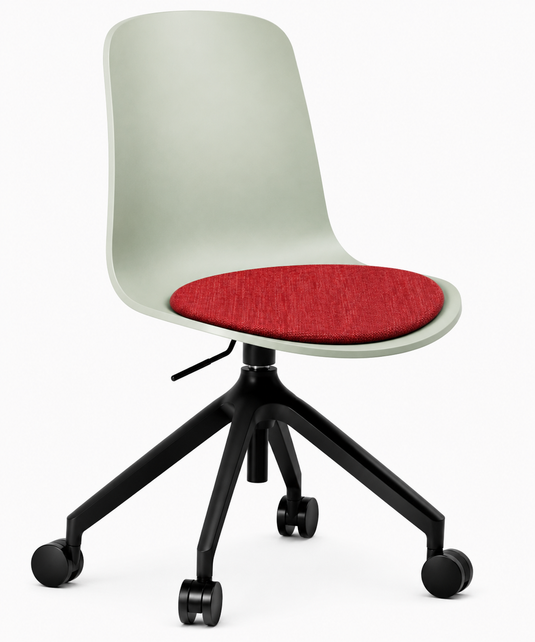 Eden Loria Swivel Chair - Height Adjustable - Seat Upholstered
