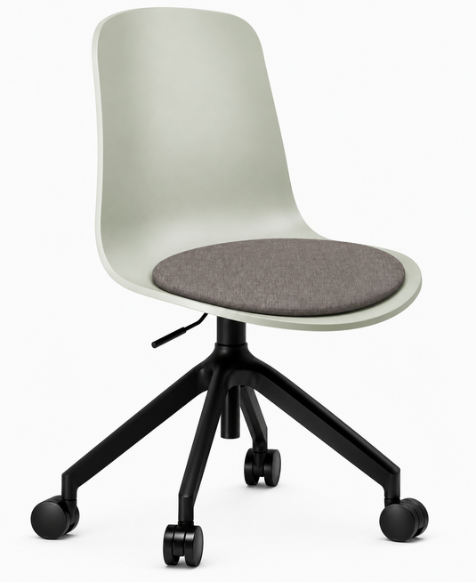 Eden Loria Swivel Chair - Height Adjustable - Seat Upholstered