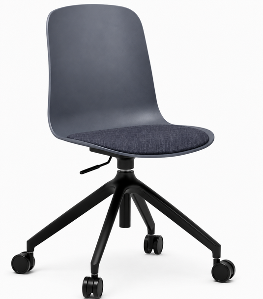 Eden Loria Swivel Chair - Height Adjustable - Seat Upholstered