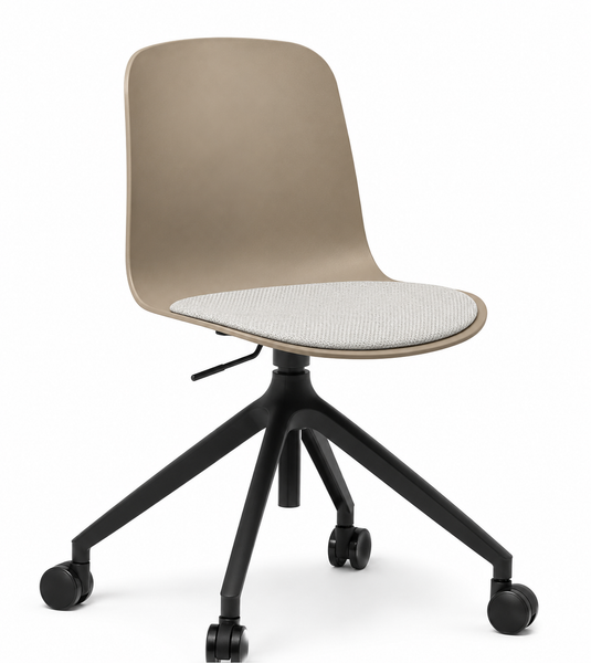 Eden Loria Swivel Chair - Height Adjustable - Seat Upholstered