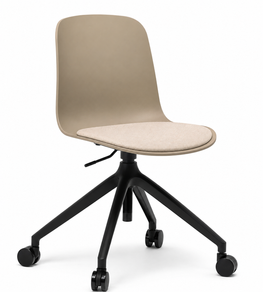 Eden Loria Swivel Chair - Height Adjustable - Seat Upholstered