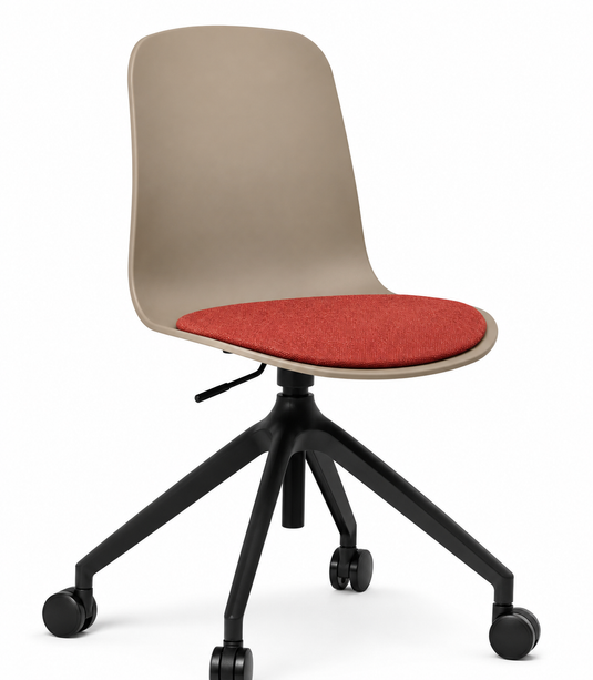 Eden Loria Swivel Chair - Height Adjustable - Seat Upholstered