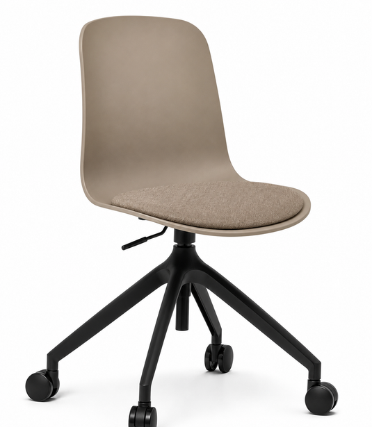 Eden Loria Swivel Chair - Height Adjustable - Seat Upholstered