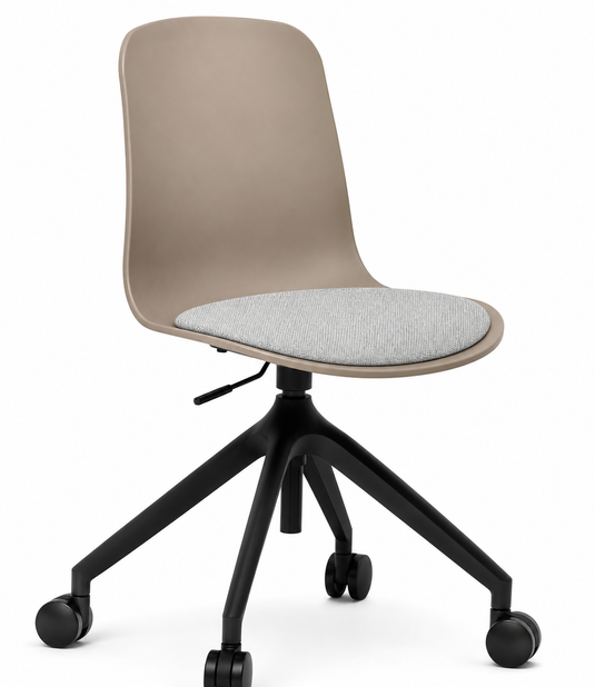 Eden Loria Swivel Chair - Height Adjustable - Seat Upholstered