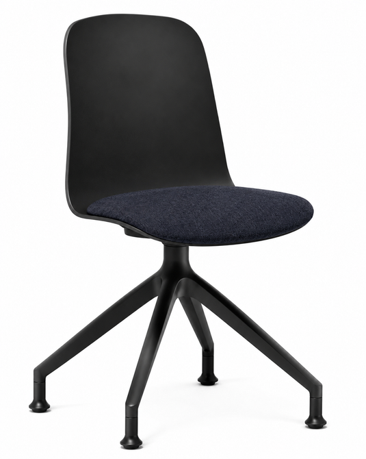 Eden Loria Swivel Chair - Fixed Height - Seat Upholstered