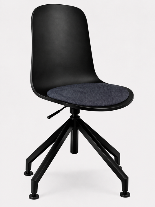 Eden Loria Swivel Chair - Height Adjustable - Seat Upholstered