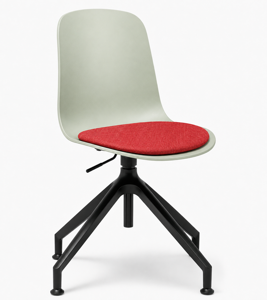 Eden Loria Swivel Chair - Height Adjustable - Seat Upholstered