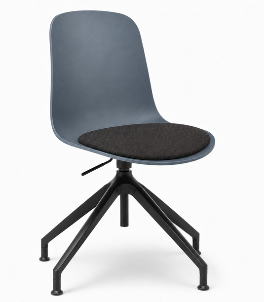 Eden Loria Swivel Chair - Height Adjustable - Seat Upholstered