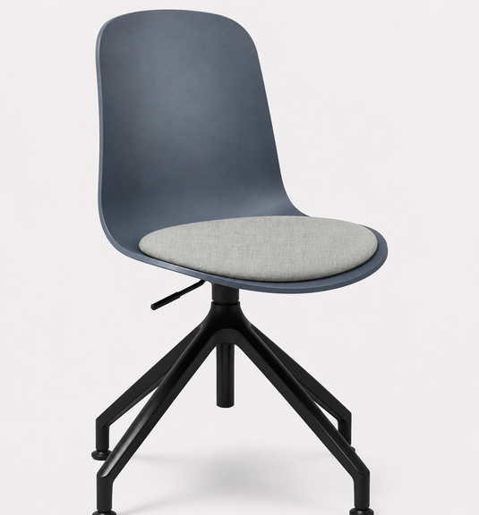 Eden Loria Swivel Chair - Height Adjustable - Seat Upholstered