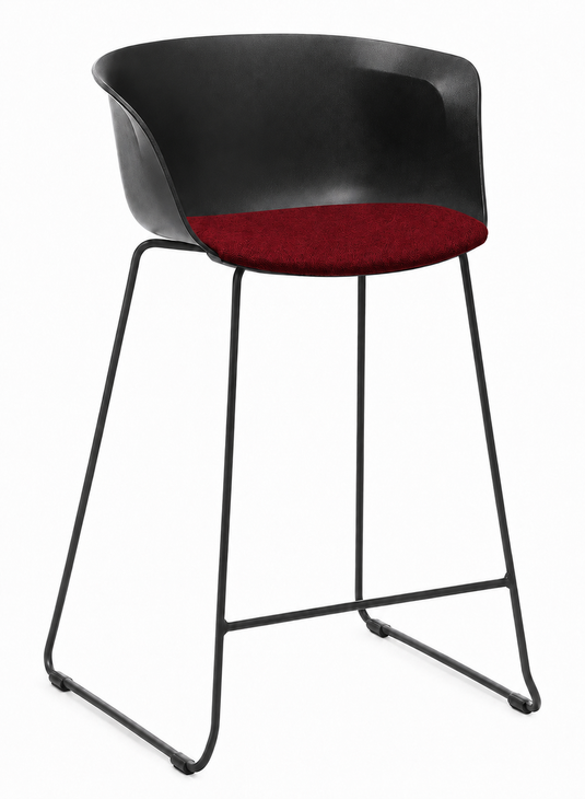 Eden Loria Kitchen Stool - Seat Upholstered