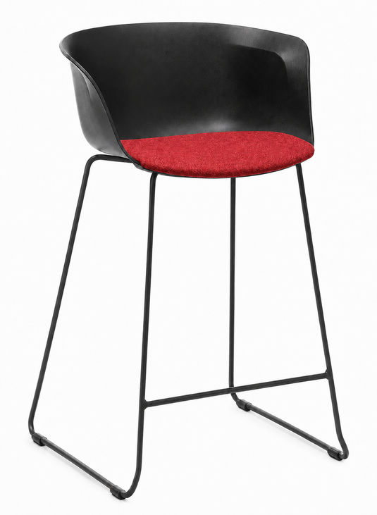 Eden Loria Kitchen Stool - Seat Upholstered