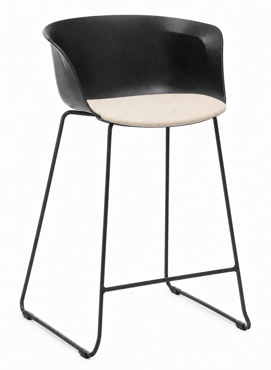 Eden Loria Kitchen Stool - Seat Upholstered