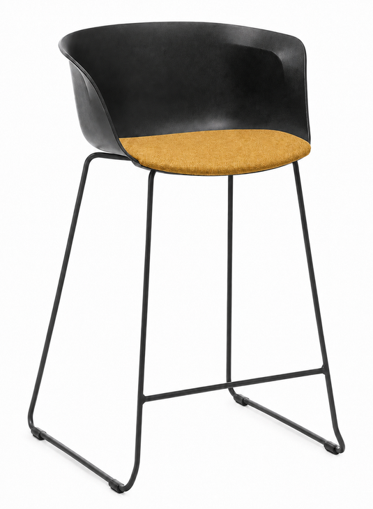 Eden Loria Kitchen Stool - Seat Upholstered
