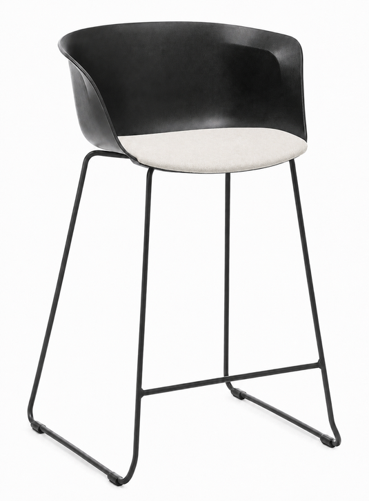 Eden Loria Kitchen Stool - Seat Upholstered