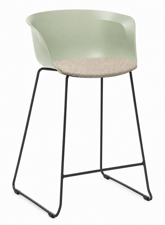 Eden Loria Kitchen Stool - Seat Upholstered