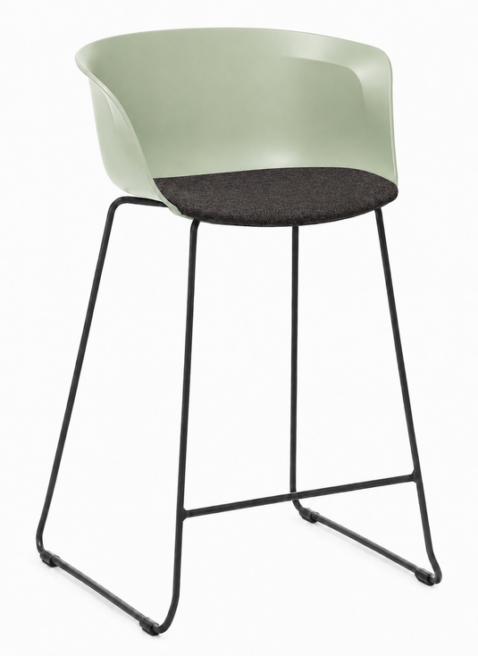 Eden Loria Kitchen Stool - Seat Upholstered