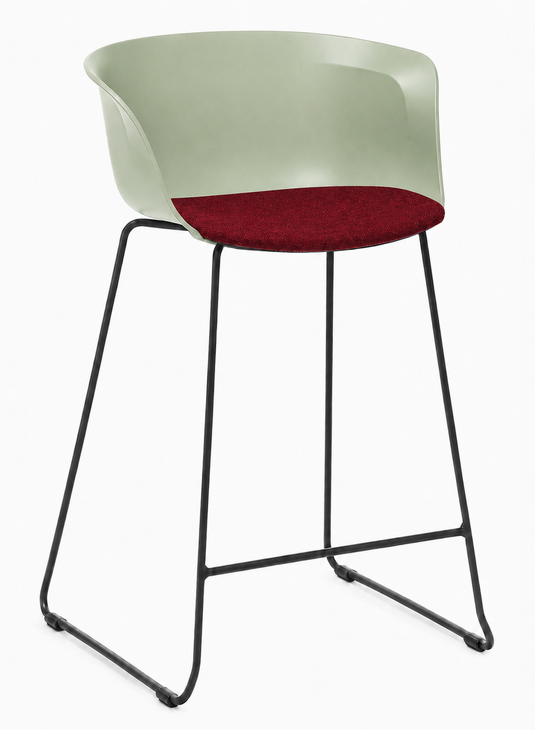 Eden Loria Kitchen Stool - Seat Upholstered