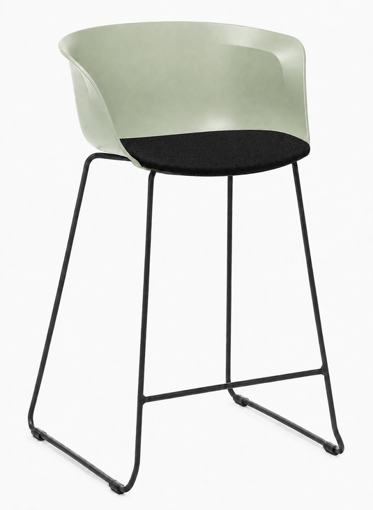 Eden Loria Kitchen Stool - Seat Upholstered