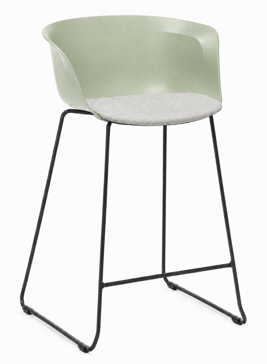 Eden Loria Kitchen Stool - Seat Upholstered