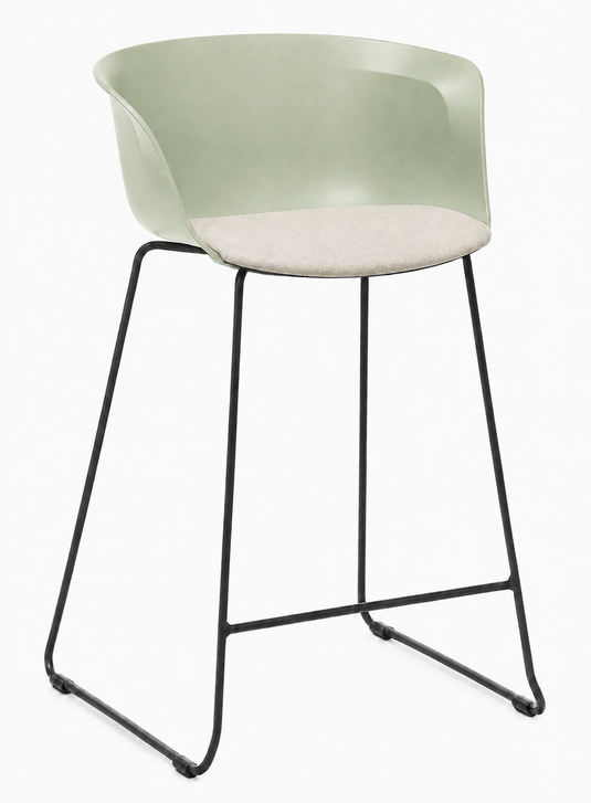Eden Loria Kitchen Stool - Seat Upholstered