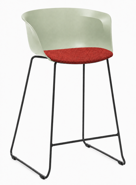 Eden Loria Kitchen Stool - Seat Upholstered