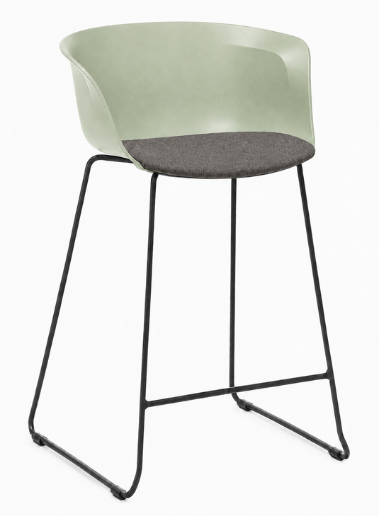 Eden Loria Kitchen Stool - Seat Upholstered