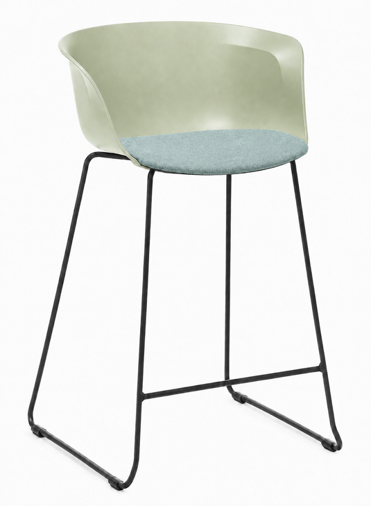 Eden Loria Kitchen Stool - Seat Upholstered