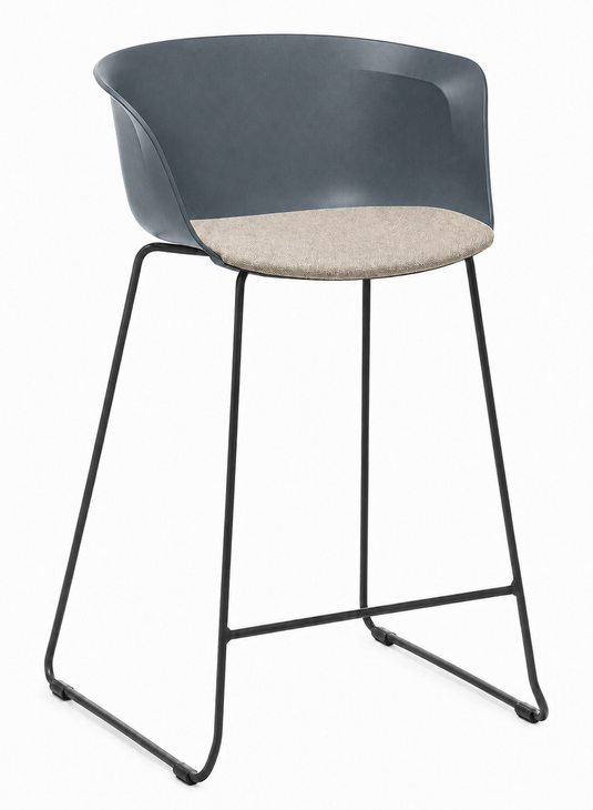 Eden Loria Kitchen Stool - Seat Upholstered