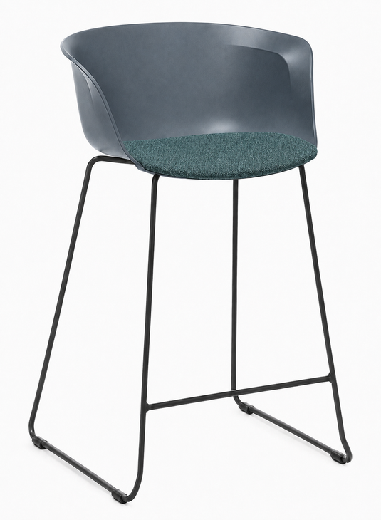 Eden Loria Kitchen Stool - Seat Upholstered