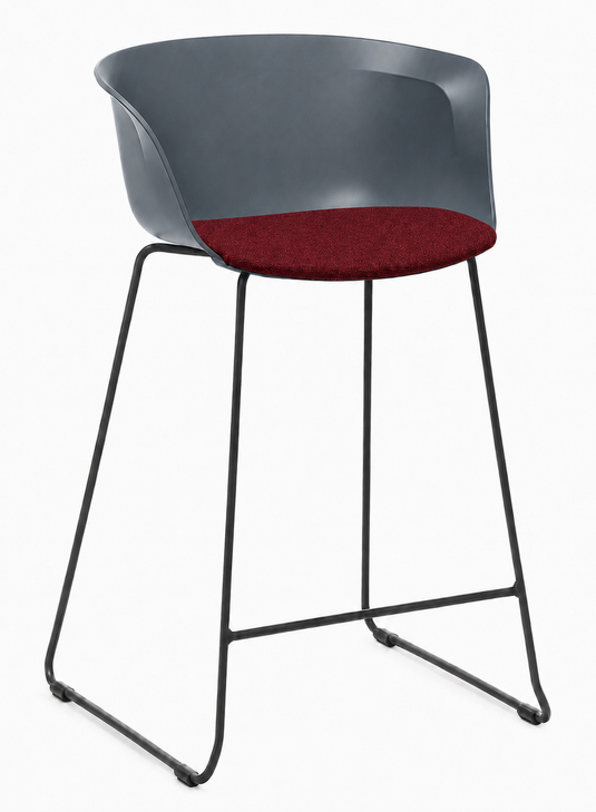 Eden Loria Kitchen Stool - Seat Upholstered
