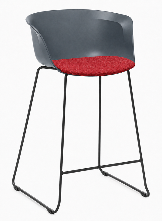 Eden Loria Kitchen Stool - Seat Upholstered