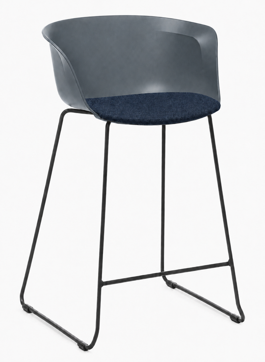 Eden Loria Kitchen Stool - Seat Upholstered