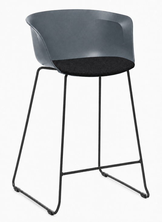 Eden Loria Kitchen Stool - Seat Upholstered