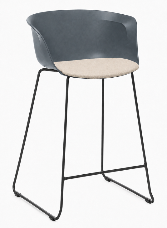 Eden Loria Kitchen Stool - Seat Upholstered
