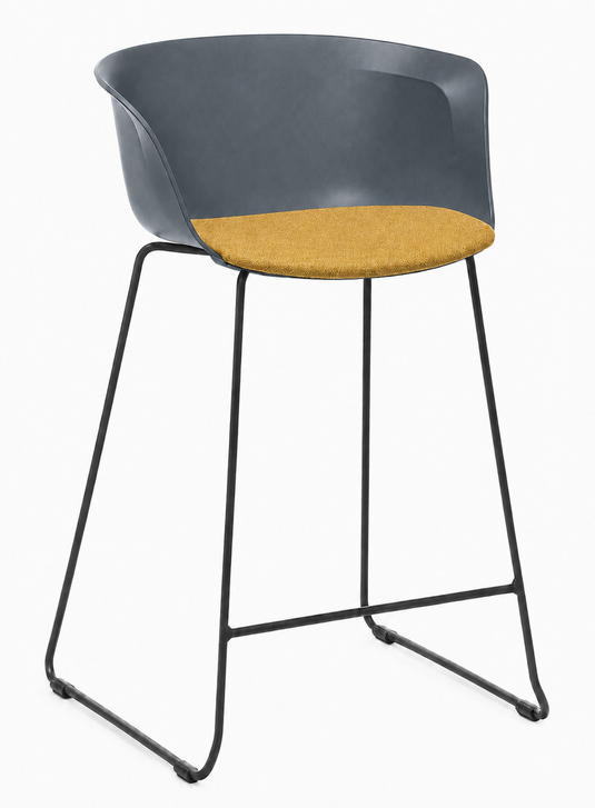 Eden Loria Kitchen Stool - Seat Upholstered