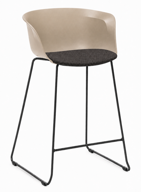 Eden Loria Kitchen Stool - Seat Upholstered