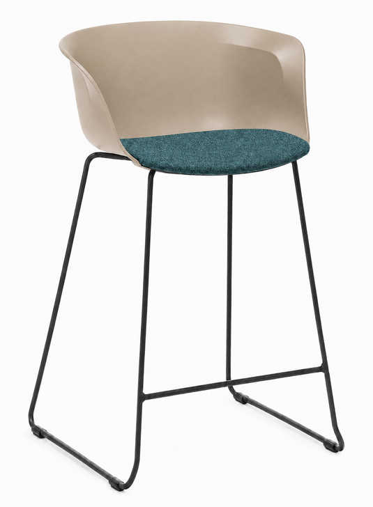 Eden Loria Kitchen Stool - Seat Upholstered