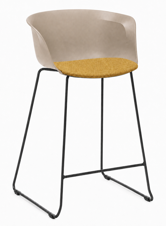 Eden Loria Kitchen Stool - Seat Upholstered