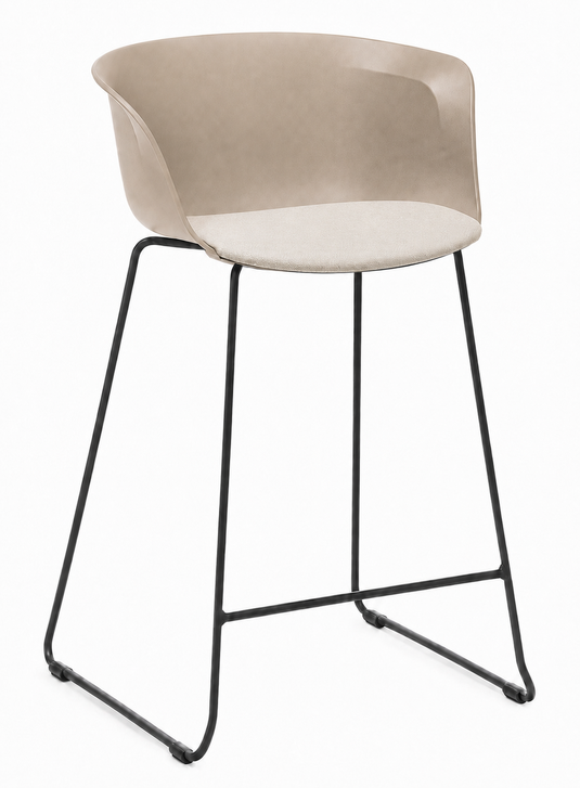 Eden Loria Kitchen Stool - Seat Upholstered