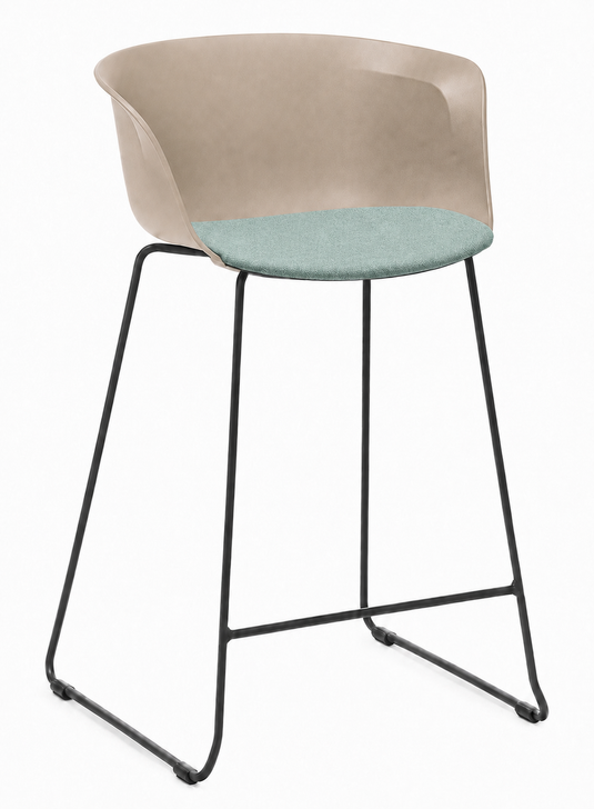 Eden Loria Kitchen Stool - Seat Upholstered