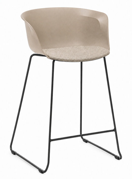Eden Loria Kitchen Stool - Seat Upholstered