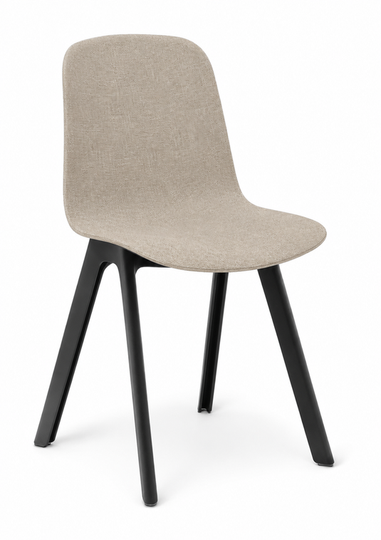 Eden Loria 4-Leg Chair - Upholstered