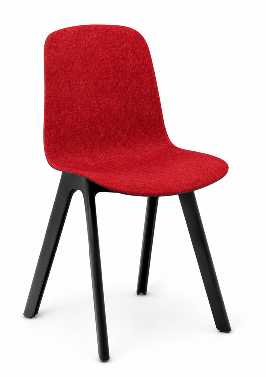 Eden Loria 4-Leg Chair - Upholstered