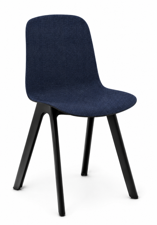 Eden Loria 4-Leg Chair - Upholstered