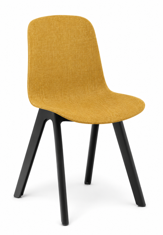 Eden Loria 4-Leg Chair - Upholstered