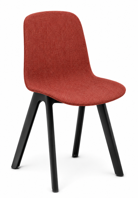 Eden Loria 4-Leg Chair - Upholstered