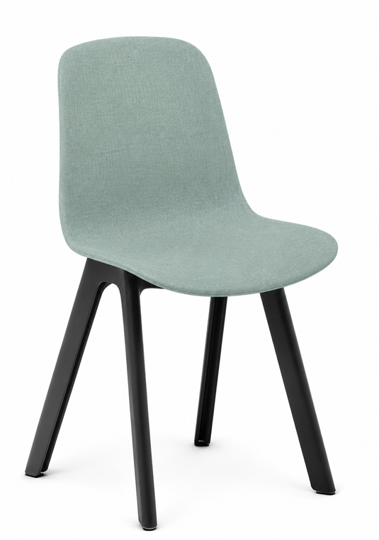 Eden Loria 4-Leg Chair - Upholstered