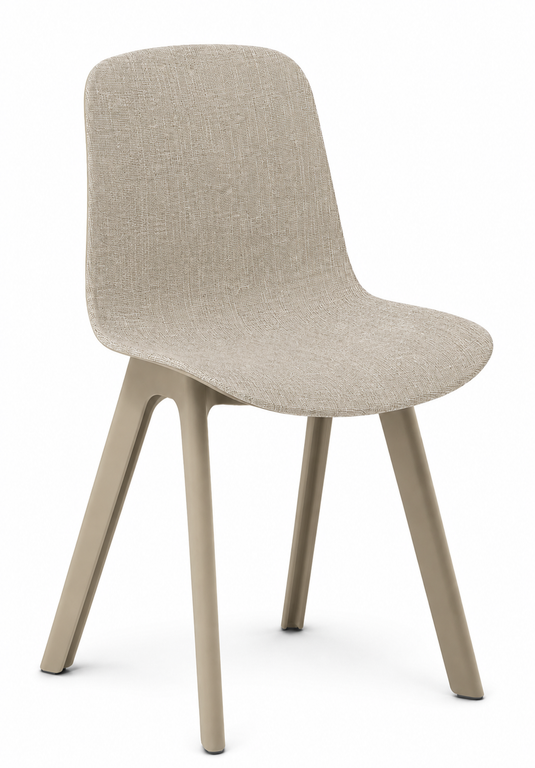 Eden Loria 4-Leg Chair - Upholstered