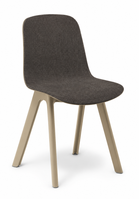 Eden Loria 4-Leg Chair - Upholstered