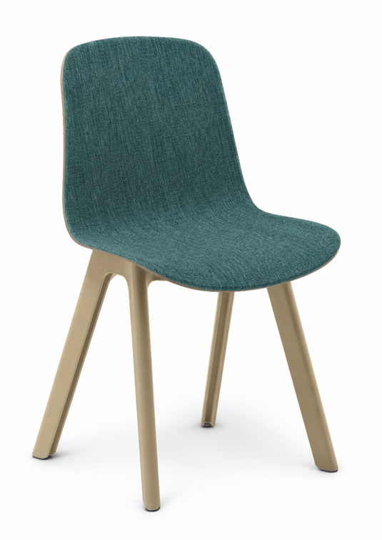 Eden Loria 4-Leg Chair - Upholstered
